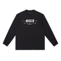 603 Athletic OG Black Crewneck Long-Sleeve t-Shirt