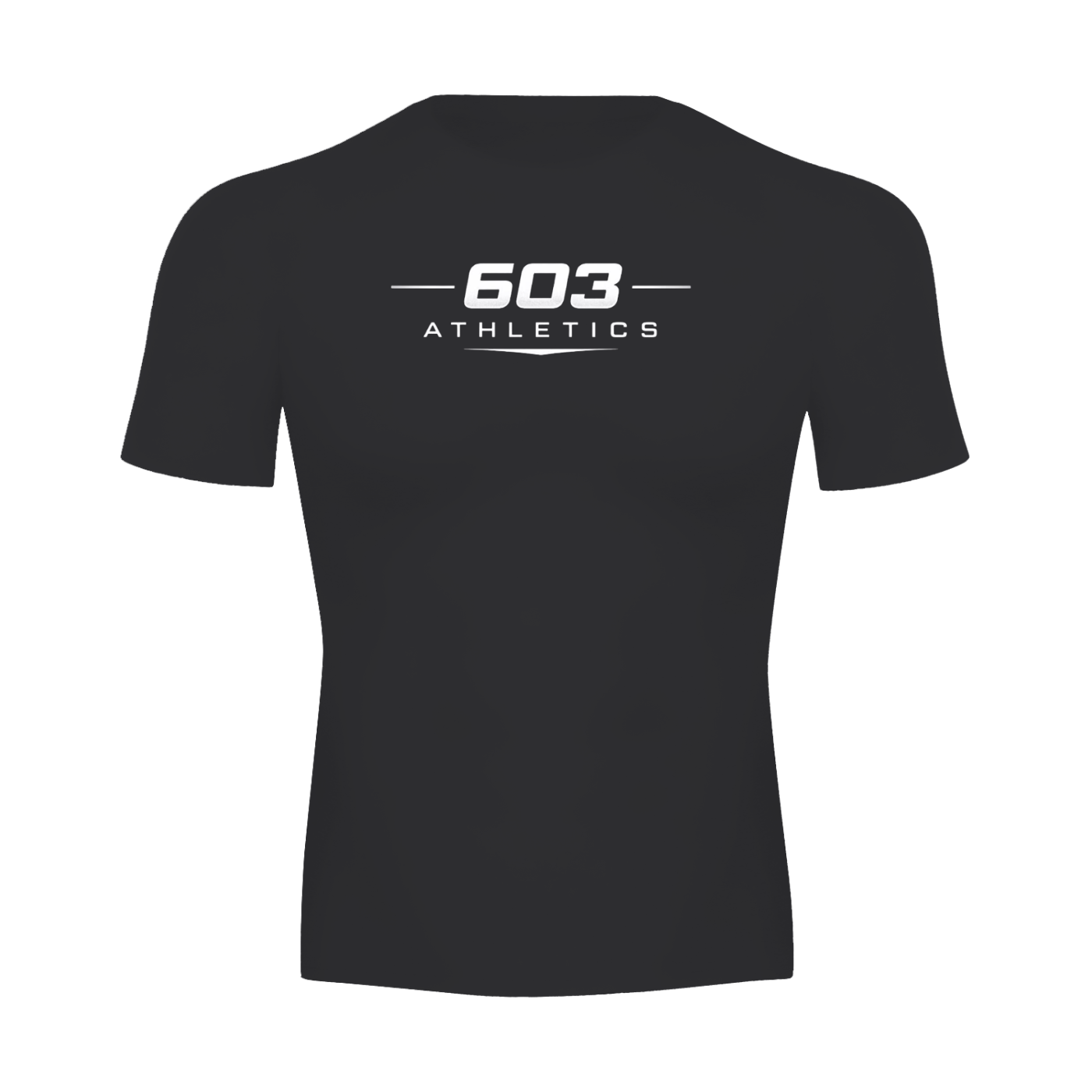 603 Athletics OG Black Short Sleeve Compression t-Shirt