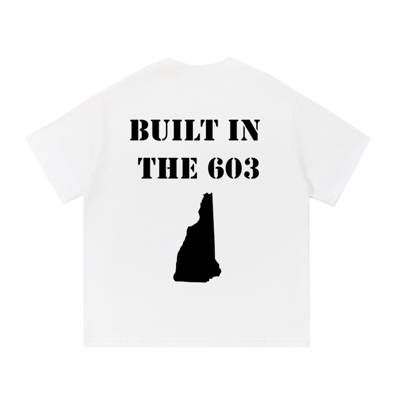 603 Athletics Cotton White t-shirt