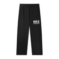 603 Athletics Black Straight-Leg Sweatpants