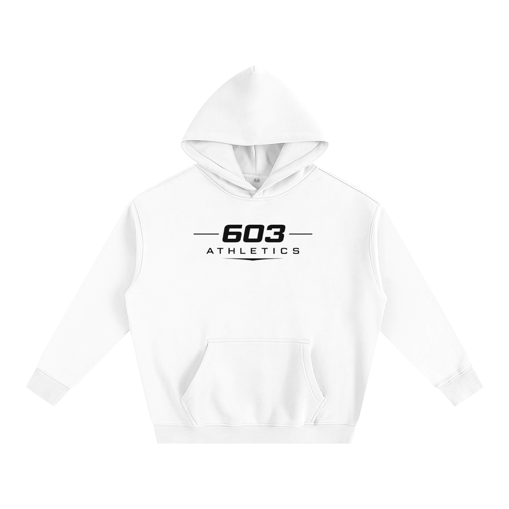 603 Athletics White OG Oversized Fleeced Hoodie