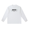 603 Athletic OG White Crewneck Long-Sleeve t-Shirt
