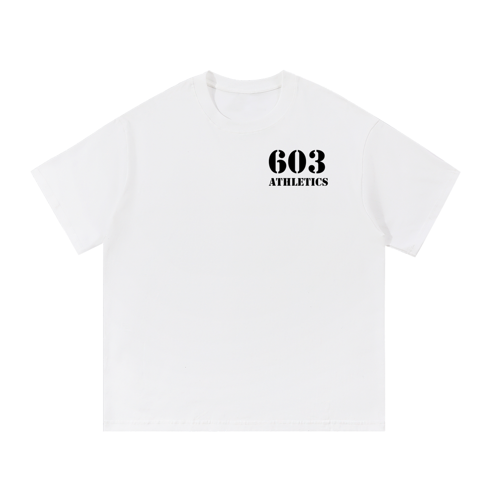 603 Athletics Cotton White t-shirt