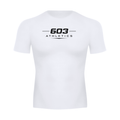 603 Athletics OG White Short Sleeve Compression t-Shirt